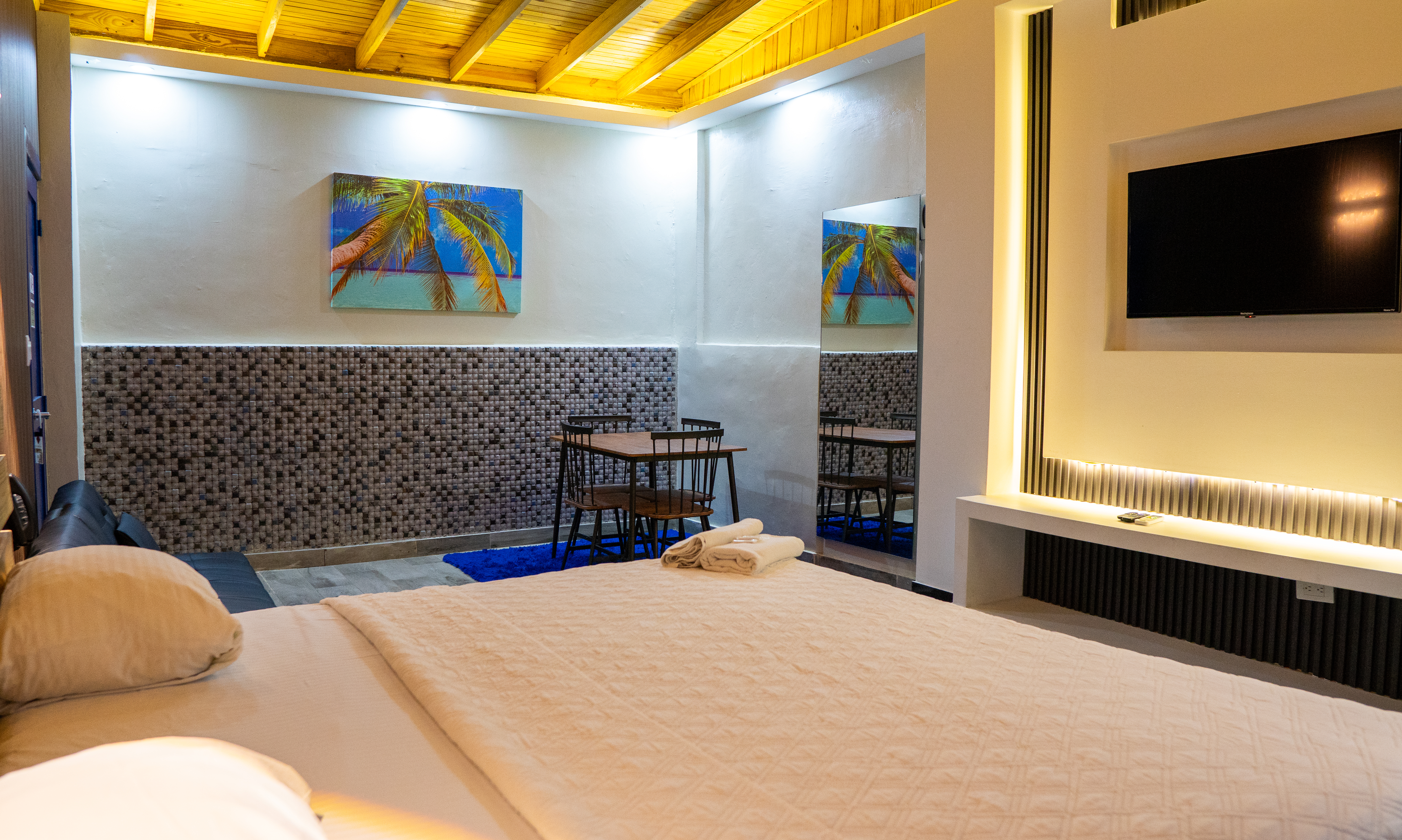 Suite Gold - Interior con acabados premium