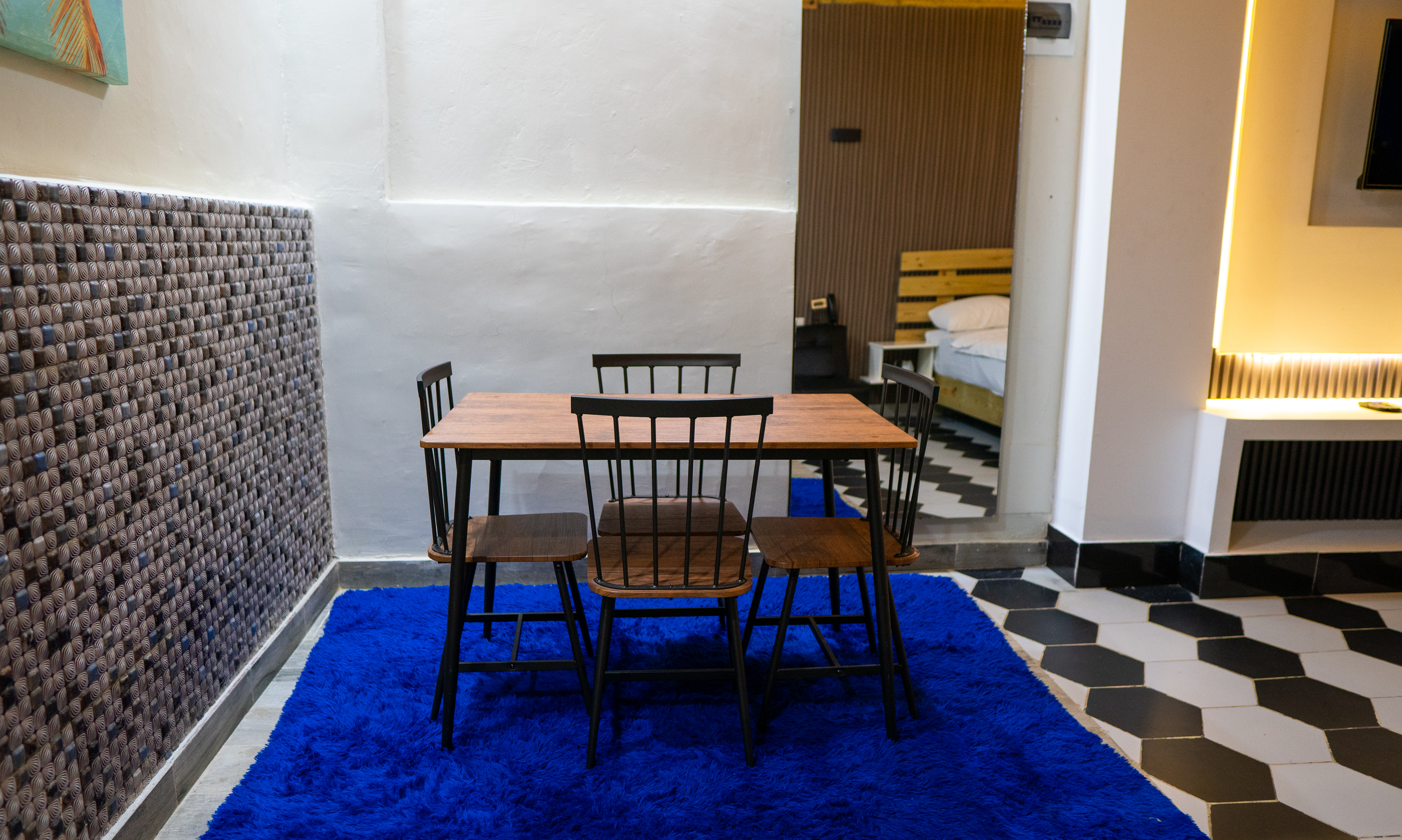 Suite Gold - Detalle de acabados artesanales